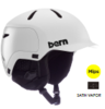 25/26BERN头盔Watts 2.0 MIPS Satin Vapor w/Winter Liner 商品缩略图0