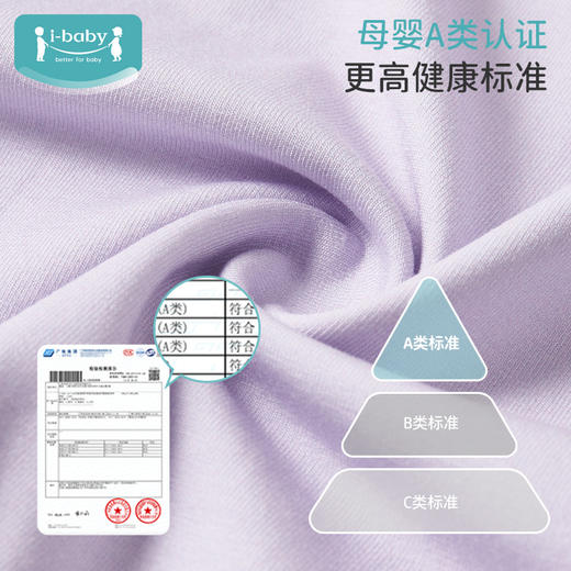 【限时89元】ibaby×outlast太空科技恒温 抑菌针织短袖长裤家居服套装 商品图2