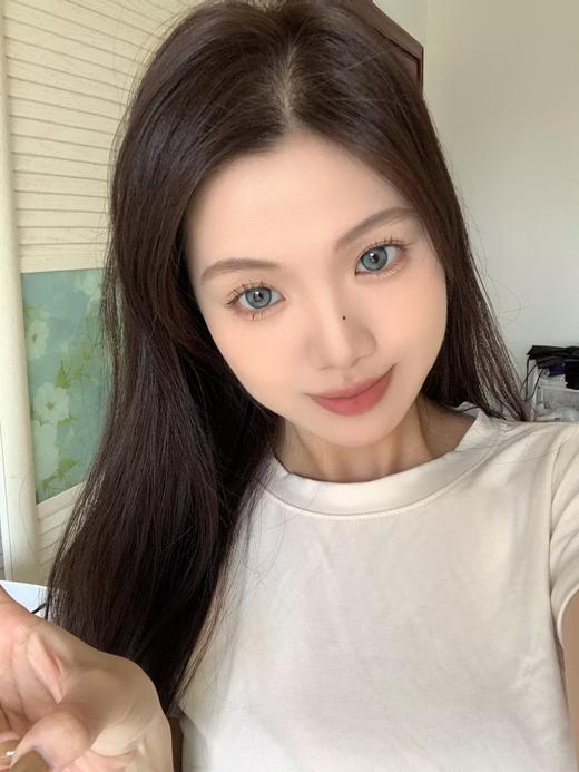 4Youthcon旗下 ·冰蓝泪&椰奶冰｜14.5mm白狮参考着色大直径｜韩产年抛  2片 商品图4