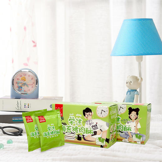 【休闲食品 肉酥】唯新84g学生海苔猪肉酥 商品图1