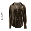 LIZZY早秋 丝绒优雅奢华气质女上衣时尚外套7955 商品缩略图4
