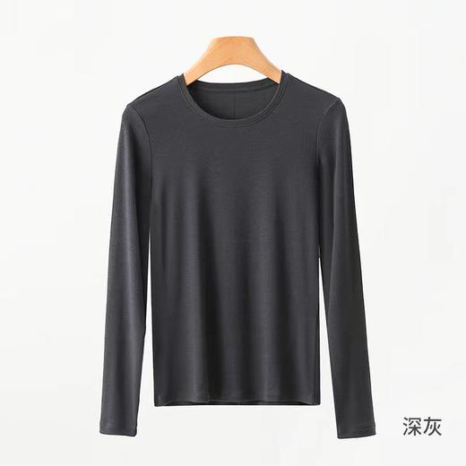 YZ竹纤维女士面膜拼接长袖打底衫09012 商品图4