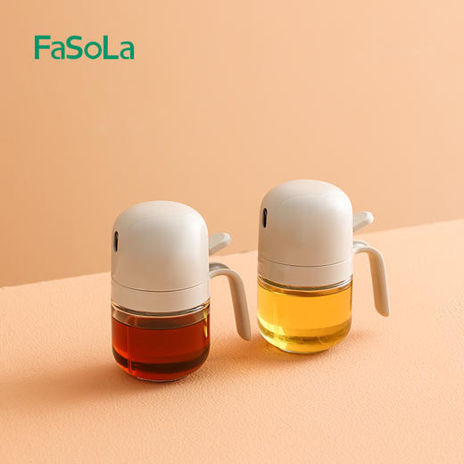 FaSoLa喷油壶雾化喷油瓶家用厨房专用喷雾式空气炸锅控油按压油壶 商品图7