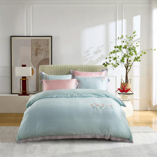 【新品】臻雅贡缎四件套（秋冬上新） 商品图5