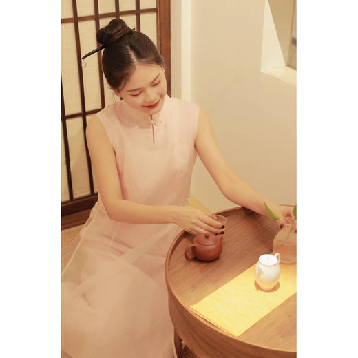 【2025门店同款】【清欢系列】连衣裙(24707165-桃夭) 商品图4