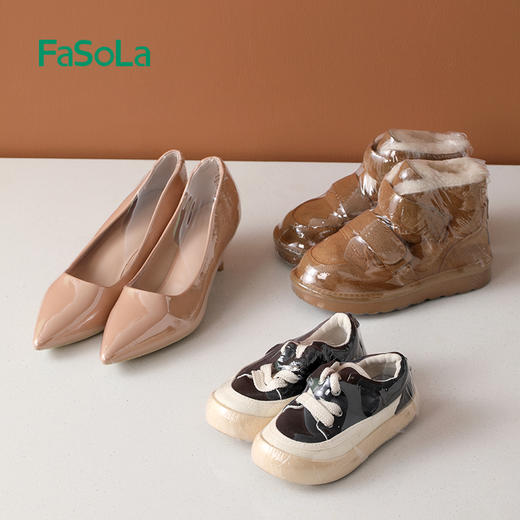 FaSoLa热缩膜塑封热收缩膜包鞋子家用遥控器保护套密封防尘收纳 商品图6