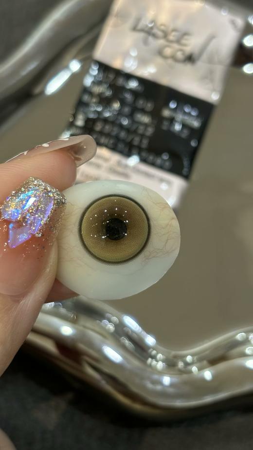 Laseecon年抛·小灯泡·14.2mm中等着色·韩产2片 商品图1