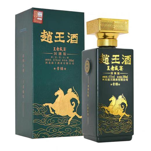 [白酒]赵王酒青樽41度500ml 商品图0
