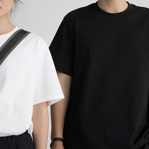 【89元到手三件！】BASIC LIVE男女匹马棉短袖T恤（4-205） 商品图0