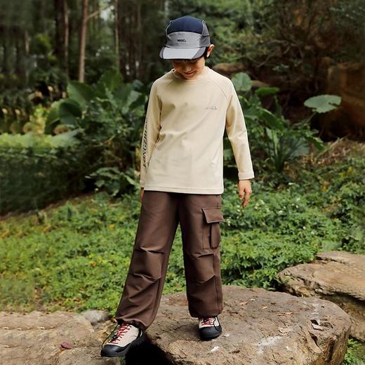 龙之涵 2024早春新品 亲子款踏春山涧系列微绒长袖衫 中大童春秋新款套头上衣 婴幼儿A类标准 商品图12