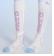 25/26SURPINE基本款滑雪袜 白紫 商品图0