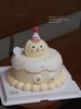 「呆萌小黄鸡」手绘立体小动物·100%动物奶油（附图6寸·提前3天预订） 商品缩略图0