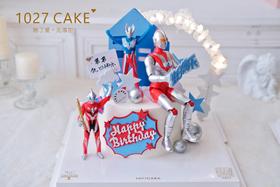 1027CAKE | 奥特曼蛋糕（公仔随机）