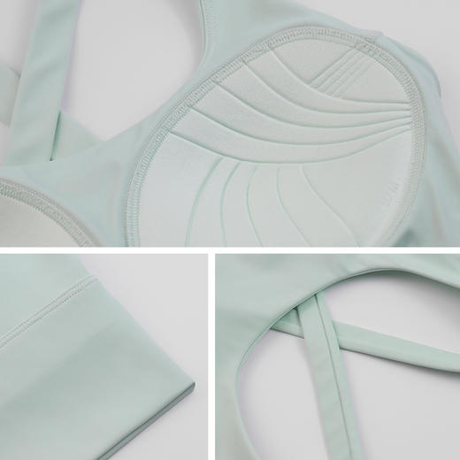 【运动必备】【高弹防震，伸展轻盈】春夏新款女运动内衣长款裸感美背瑜伽服背心式防震聚拢跑步健身文胸 商品图1