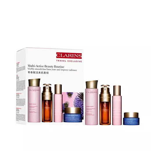 娇韵诗双萃多元赋活四件套 双萃精华50ml 多元粉水200ml 多元青春赋活日间乳液50ml 多元青春赋活晚霜50ml【CDF】 商品图10