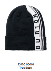 25/26BURTON帽PARTYLAP BEANIE TRUE BLACK