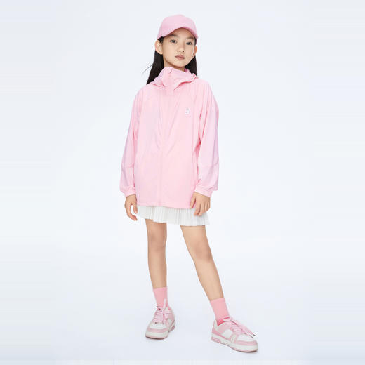 【实体店同款】男女童冰感高弹防晒衣超柔外套新款安奈儿童装AM415567 商品图5