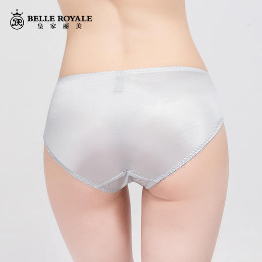 【99元8条，下单数量拍8！】皇家丽美908-3文胸配套底裤中低腰光面内裤K908-K1 商品图3