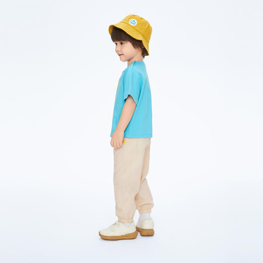 【实体店同款】男童萌趣印花全棉圆领短袖T恤新款安奈儿童装XB411597 商品图5