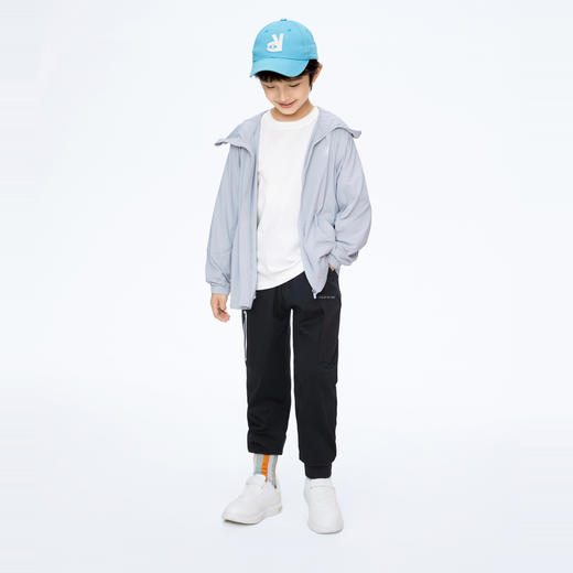 【实体店同款】男女童冰感高弹防晒衣超柔外套新款安奈儿童装AM415567 商品图7