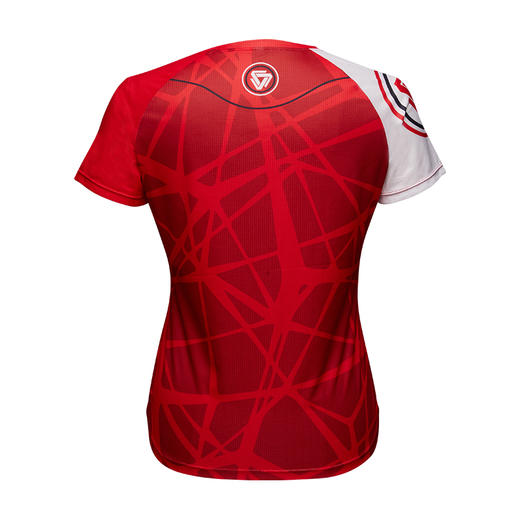 【新款】科里芙男女同款印花圆领短袖户外跑步运动透气速干T恤 商品图1