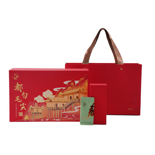 云中居沐春系列特级都匀毛尖礼盒装120g（4g×30） 商品图0