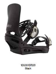 25/27BURTON固定器CARTEL BLACK