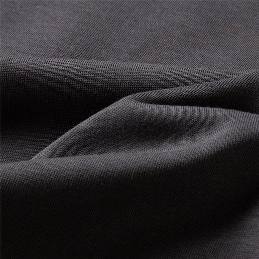 【桑蚕丝混纺】罗蒙春秋男装胸花绣花卫衣男士休闲百搭卫衣长袖圆领T恤上衣男 商品图7