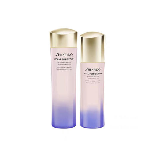 资生堂 悦薇珀翡紧颜亮肤水乳套装 （亮肤水75ml+乳液50ml） 商品图0