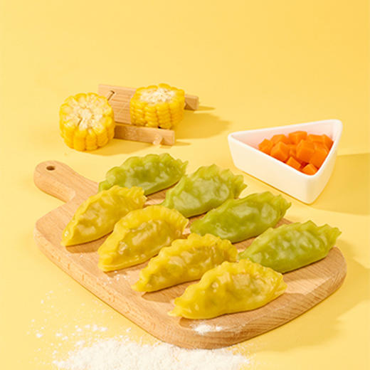 有机牛肉玉米蒸煎饺 200g/袋   全国配送（偏远地区除外） 商品图0
