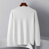 【桑蚕丝混纺】罗蒙春秋男装精美印花卫衣男士休闲百搭卫衣时尚圆领长袖T恤上衣男 商品缩略图6