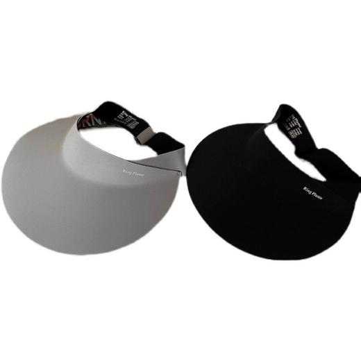 【户外出行必备！轻松一卷好收纳】UPF50+轻感无痕一体防晒帽女夏季跑步运动空顶冰丝遮阳帽，防紫外线，保护你的肌肤；一体无痕设计，舒适贴合。ry 商品图8