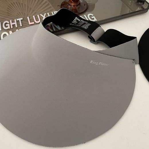 【户外出行必备！轻松一卷好收纳】UPF50+轻感无痕一体防晒帽女夏季跑步运动空顶冰丝遮阳帽，防紫外线，保护你的肌肤；一体无痕设计，舒适贴合。ry 商品图4