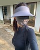 【户外出行必备！轻松一卷好收纳】UPF50+轻感无痕一体防晒帽女夏季跑步运动空顶冰丝遮阳帽，防紫外线，保护你的肌肤；一体无痕设计，舒适贴合。ry 商品缩略图2
