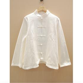 【抖音专属】A型盘扣外套（20705338凝脂A559）