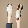 ZHR则则百搭单鞋女2024新款英伦小皮鞋子一脚蹬懒人鞋子时尚女鞋 商品缩略图7