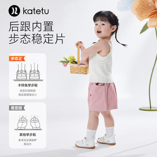 卡特兔宝宝凉鞋2024夏季婴儿鞋子防滑透气儿童学步机能鞋女宝宝 商品图2