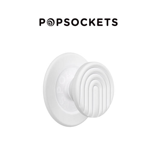 【陶之道】新生 MAGSAFE磁吸式支架 圆啪嗒系列 白色 纹理 商品图0