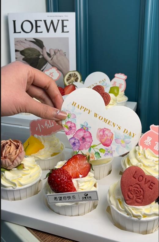 女神节6粒杯蛋糕 商品图2