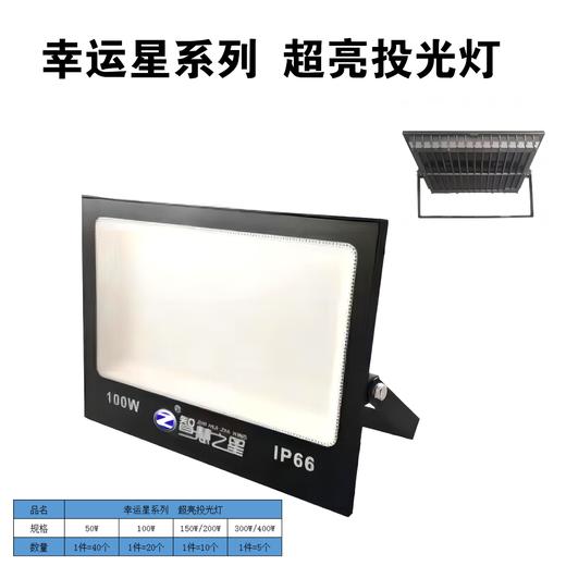 幸运星系列 超亮投光灯 商品图1