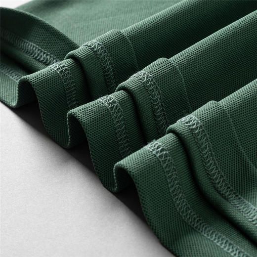 【福利款】罗蒙春秋男士仿丝光polo衫男长袖t恤男商务男士polo衫长袖 商品图12