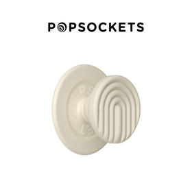 【陶之道】施釉 MAGSAFE磁吸式支架 圆啪嗒系列 白色 纹理