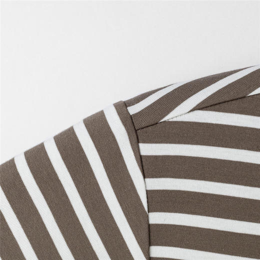 【桑蚕丝混纺】罗蒙春秋男士海魂衫商务polo衫男长袖百搭男士polo衫长袖T恤男 商品图9