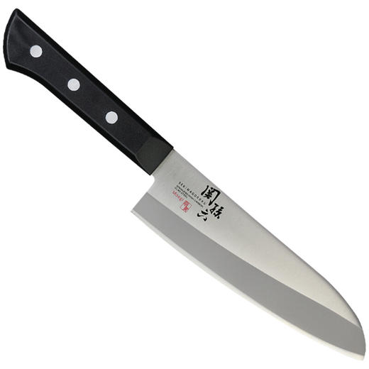 貝印关孙六萌黄系列牛刀AE-2902 /三德刀AE-2900切菜切肉刀菜刀刀具复合钢日本进口 商品图8