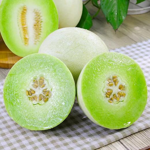 新鲜水果 果香四溢玉菇甜瓜 1枚（单枚2.8~3.3斤左右） 商品图0