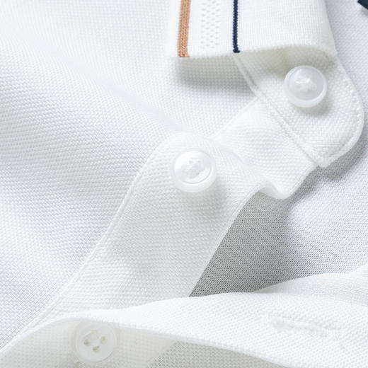 【双面含桑蚕丝】罗蒙男士经典polo衫男长袖t恤男春秋男士polo衫 商品图12