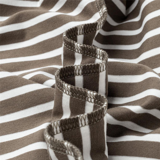 【桑蚕丝混纺】罗蒙春秋男士海魂衫商务polo衫男长袖百搭男士polo衫长袖T恤男 商品图13