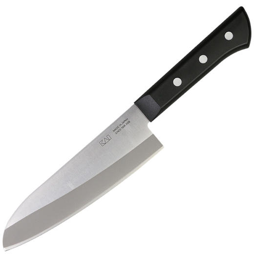 貝印关孙六萌黄系列牛刀AE-2902 /三德刀AE-2900切菜切肉刀菜刀刀具复合钢日本进口 商品图7