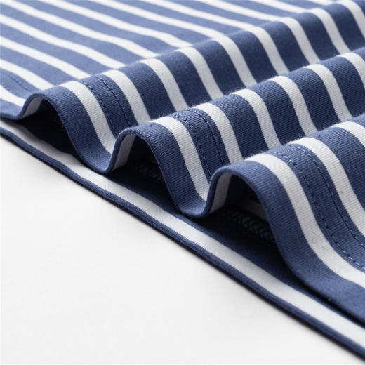 【桑蚕丝混纺】罗蒙春秋男士绣花胸标海魂衫polo衫男长袖男士polo衫长袖 商品图11