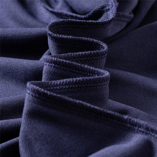 【绣花胸标】罗蒙春秋男士仿丝光polo衫男长袖t恤男商务男士polo衫 商品图4